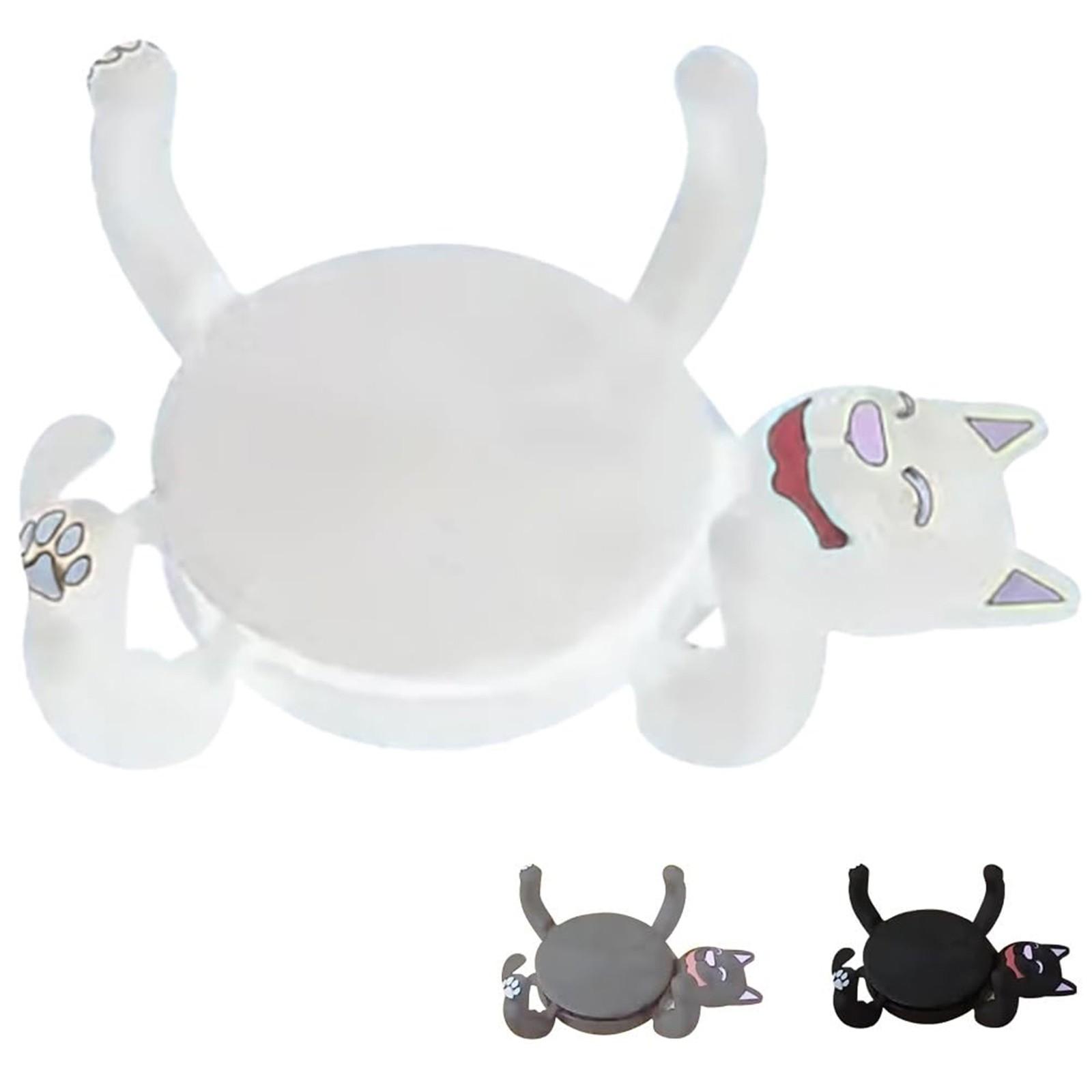 

Cute , 3D Print Mug Holder, Non- Funny Creative In The Shape Of Cats Drink With Holder, Gifts For Pet Lovers And Birthday Party One Size