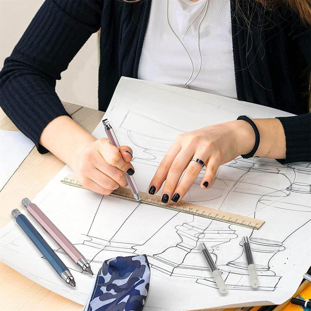 5,6 mm Druckbleistifte Zeichenbleistifte Skizzierbleistifte Künstlerbleistifte Schulbedarf für Künstler Erwachsene Studenten