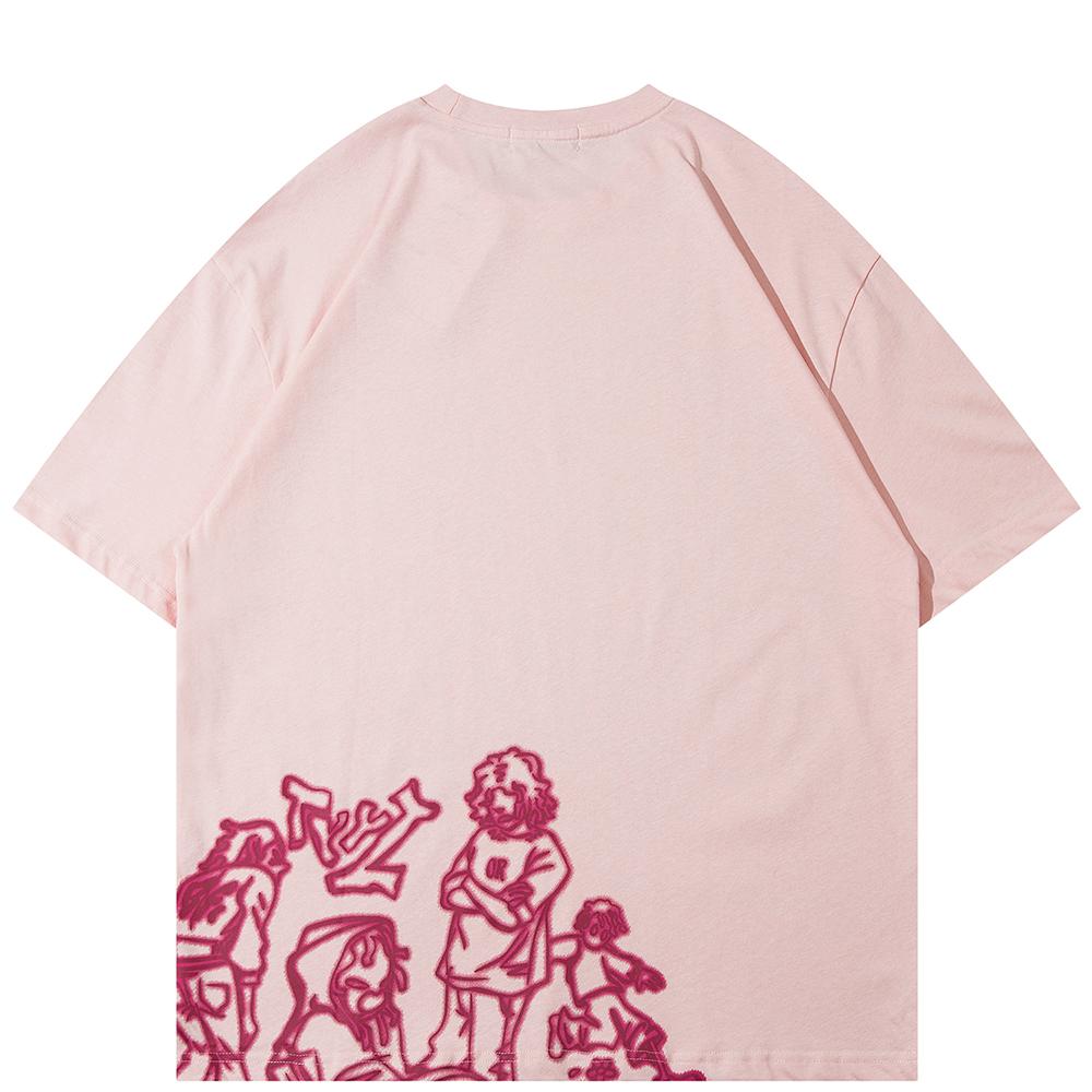 Streetwear Funny Anime Cartoon Grafické tričko