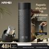 nRMEi Men's Magnetic Tea Infuser Insulated Travel Mug