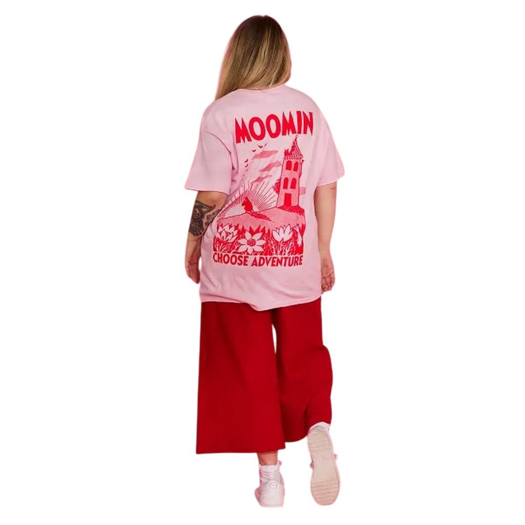 Moomin Unisex Adult Adventure Back Print T-Shirt