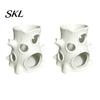 Reliable Aquarium Habitat 2Pcs 3D Printed Tree Stump Fish Shelter, Tank Landscaping Decoration Ornaments, Multiple Holes Hiding Cave for Durable Resin