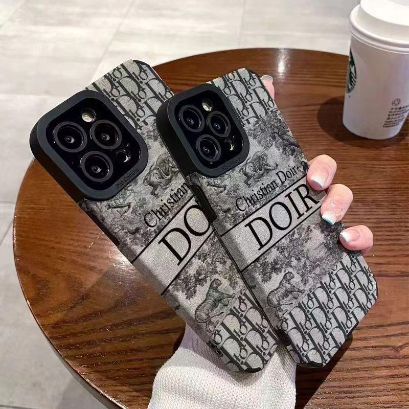 Trendy Brand Fur Versatile Lion D Tiger Suitable for Apple 16promax Mobile Phone Case Iphone15 14 Trendy