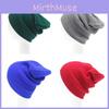 Stylish And Warm Knitted Hat For Adults In Solid Colors Perfect For Winter Wear