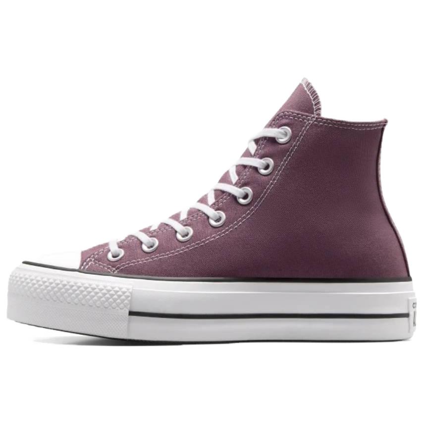 Converse All Star Lift Comfortable Versatile Low-top Canvas Shoes for Women Purple