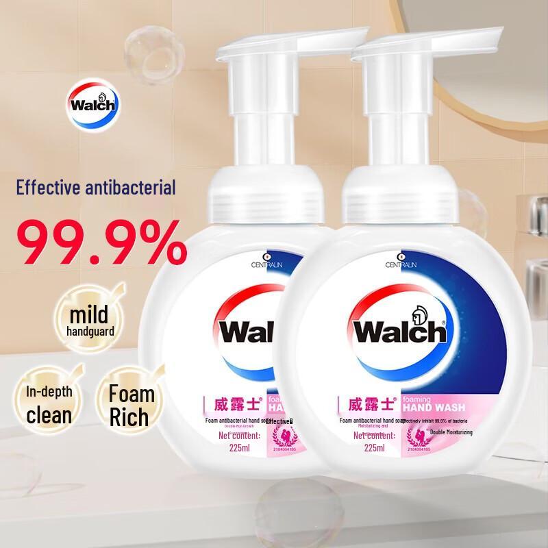 Walch Foaming Hand Sanitizer (2x225ml)