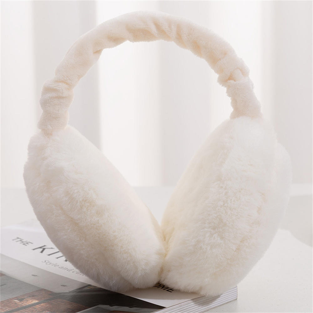 Y2K Plush Five Pointed Star Earmuffs Keep Warm In Winter Lolita Spice Girl Everyday Sweet Woman Ear Protection Christmas Gifts