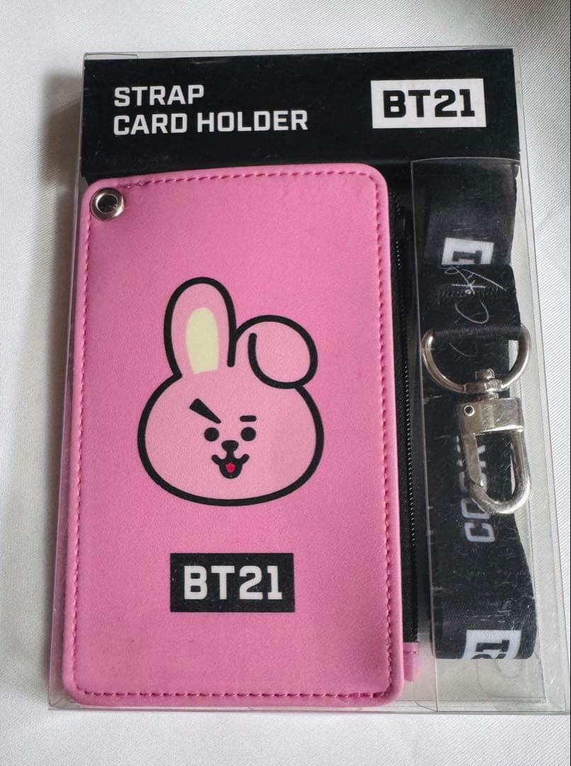 

[ВЖИВАНИЙ] Тримач для карток-ремінець BT21 COOKY