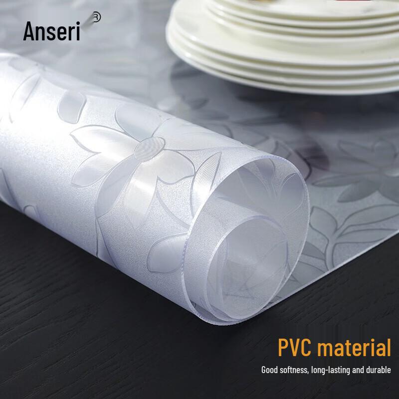 ASRay PVC Transparent Soft Glass Table Mat