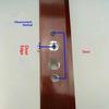 1 Set Door Knob Lock Room Door Handle Locked Aluminum Alloy High-Grade Handle Lock Bedroom Bathroom Accessories