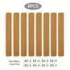 2/4/8pcs Long Cork Strips Self-Adhesive Cork Felt Announcement Strips for Bulletin Board Message Board Home School Office Decor