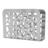 Tabletop Napkin Holder Stainless Steel Hollowed Metal Paper Napkin Holder Tissue Dispenser for Kitchen Countertop Bar
