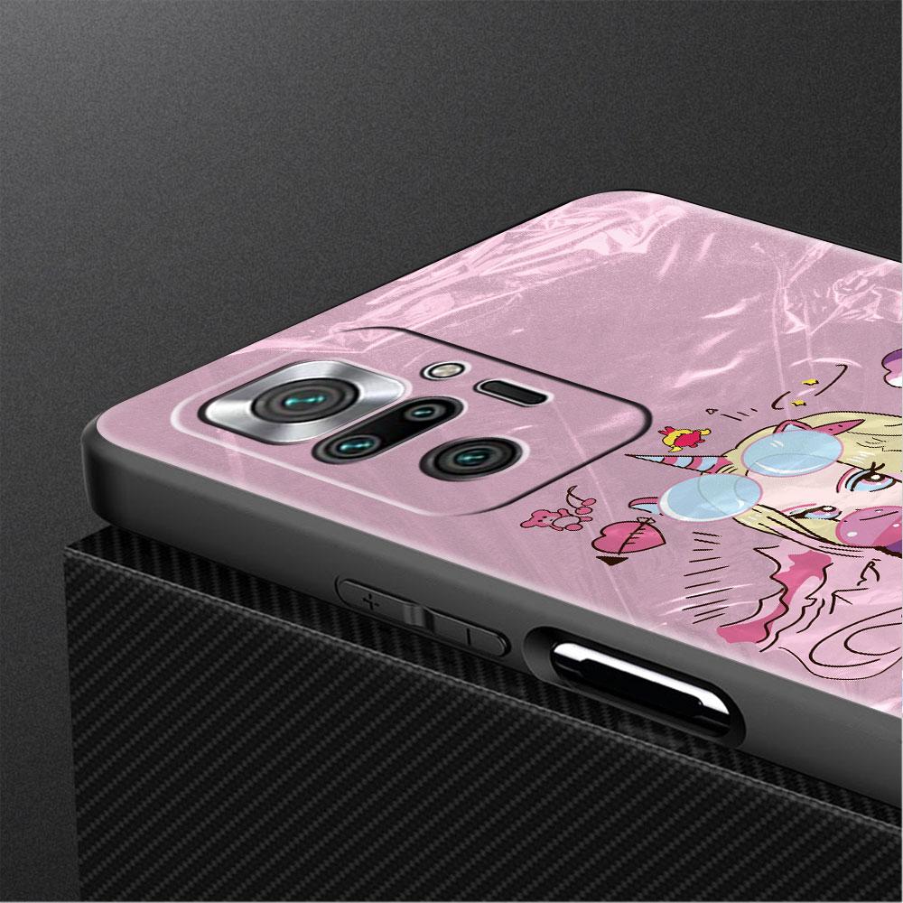 Funda For Xiaomi Redmi Note 10 9 11 Pro Soft Phone Case 10S 9S K40 8 9A 9C 9T 7 10C 8T Silicone Cover Opera Retro Girl Shell Sac