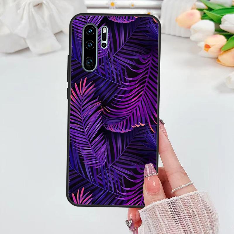 Étui esthétique violet pour Huawei Nova 5T 3i 7i 8i 11i 10 9 SE Y60 Y61 Y70 Y90 P20 P40 Lite P60 P30 Pro Housse