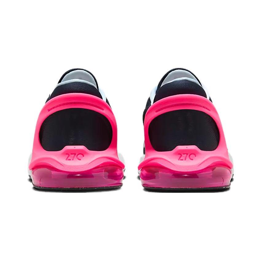 Nike Air Max 270 Cushioning Abrasion Resistant Cushioning, Wear Resistant Low top Kids' Running Shoes Black Pink DV1969-401