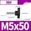Stainless Steel Z-Type T-Handle Slotted Screw with Plastic Head (M4/M5/M6/M8)
