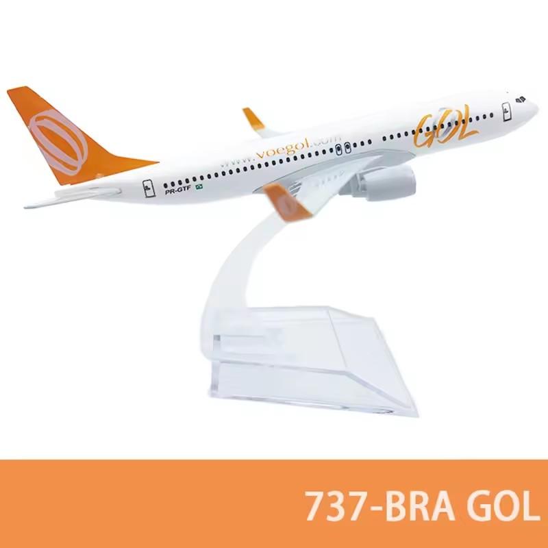 16CM Diecast Alloy 737 747 757 777 787 Airplane Model Toy Plane Collected Gift Series for Collectible Display