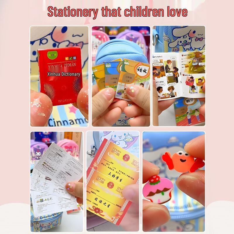 Kuromi Mini Backpack Pretend Play Blind Box Set