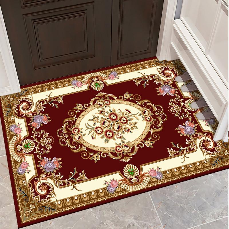 New Chinese Style Entrance Mat Entry Door Mat Dirt Resistant and Easy To Maintain  Living Room Bedroom Carpet
