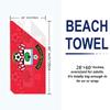 Southampton Fc Print Beach Towel, Large Soft Quick Dry Towel for Beach Camping Swimming
