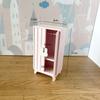 1:12 Dollhouse Miniature Wardrobe Storage Cabinet Multi-Layer Lockers Model Furniture Decor Toy Doll House Accessories