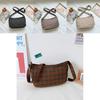 Trendy Korean Inspired Winter Plaid Children's Shoulder Bag Waterproof Lightweight Features