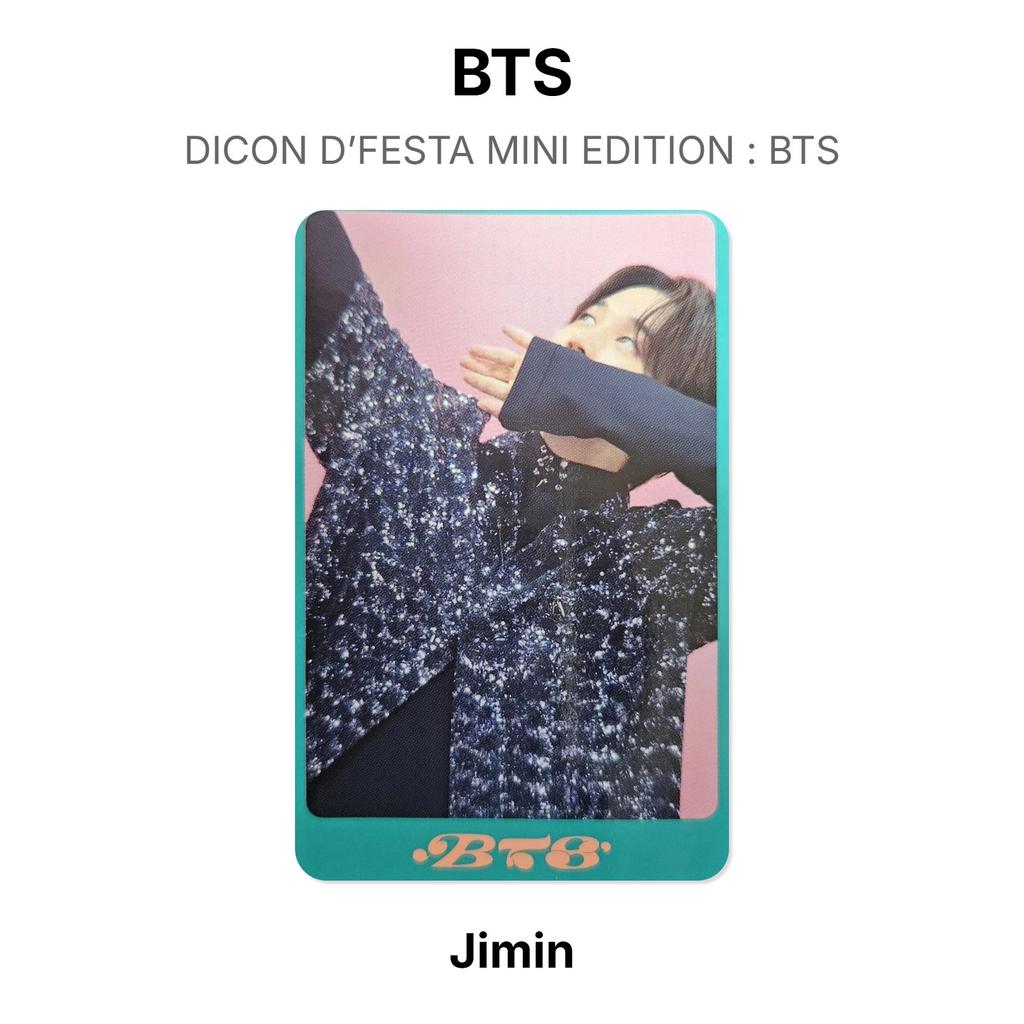 BTS DICON D’FESTA MINI EDITION : BTS Official Photocard