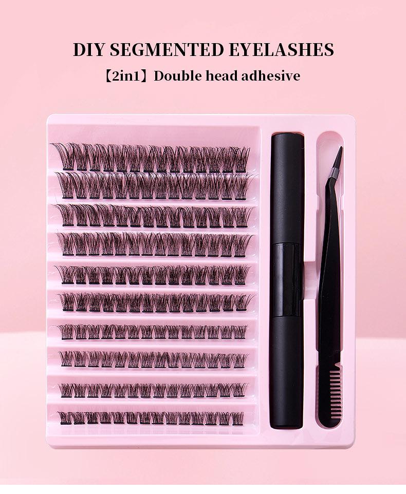 Set de gene false segmentate DIY: 10 rânduri de clustere unice mixte