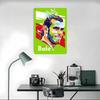 Footballer Printed Poster Customized Wall Art Retro Vintage Metal Tin Signs for Room Office Decor Home Decorations House Items