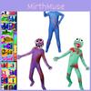 Milk Silk Roblox Rainbow Friends Cosplay Jumpsuit And Mask For Children And Adults