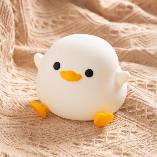 Cartoon Duck Night Lamp with Touch Sensor Flicker-Free Eye Protection Rechargeable Table