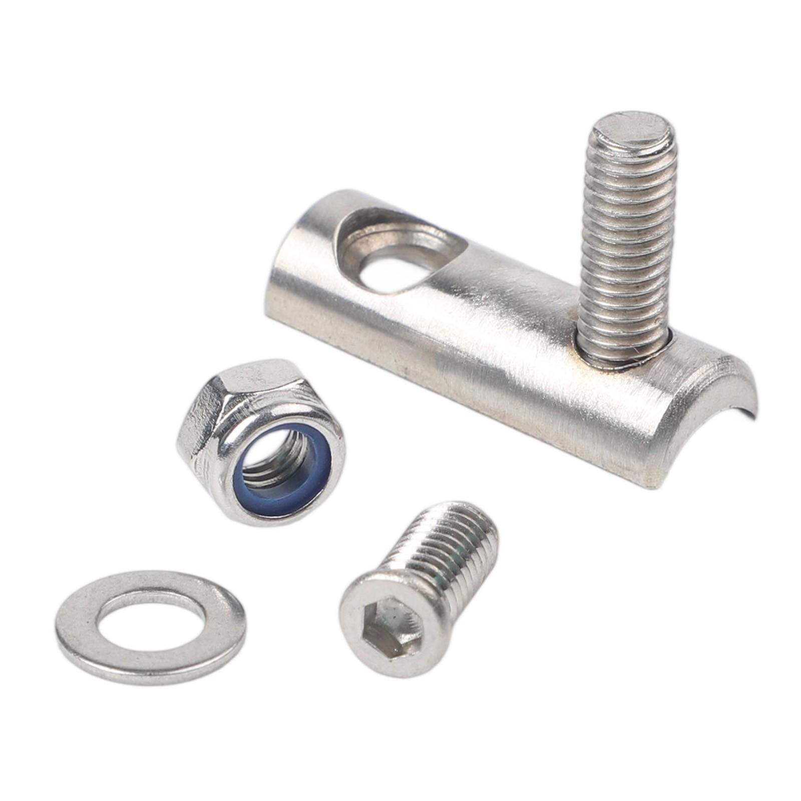 

Bike Front Derailleur Extender Stainless Steel With 15 5mm Adjustable Distance