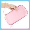 Pink Cherry Blossoms Shell Portable Carry Bag for Switch OLED PU Waterproof Pouch Case Storage Cover Box for Switch