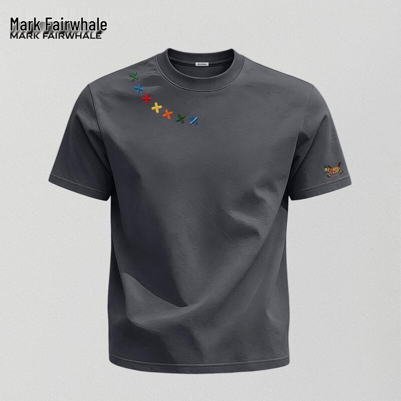 Mark Fairwhale Herren 2026 Sommer Lässiges Lockeres Kurzarm-T-Shirt