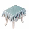 Thick Floral Makeup Stool Cover Floral Pattern Seat Chair Slipcover Stool Cushion Cover  Household