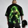 Anime Printed Men's and Women's T-shirt Summer Casual Top