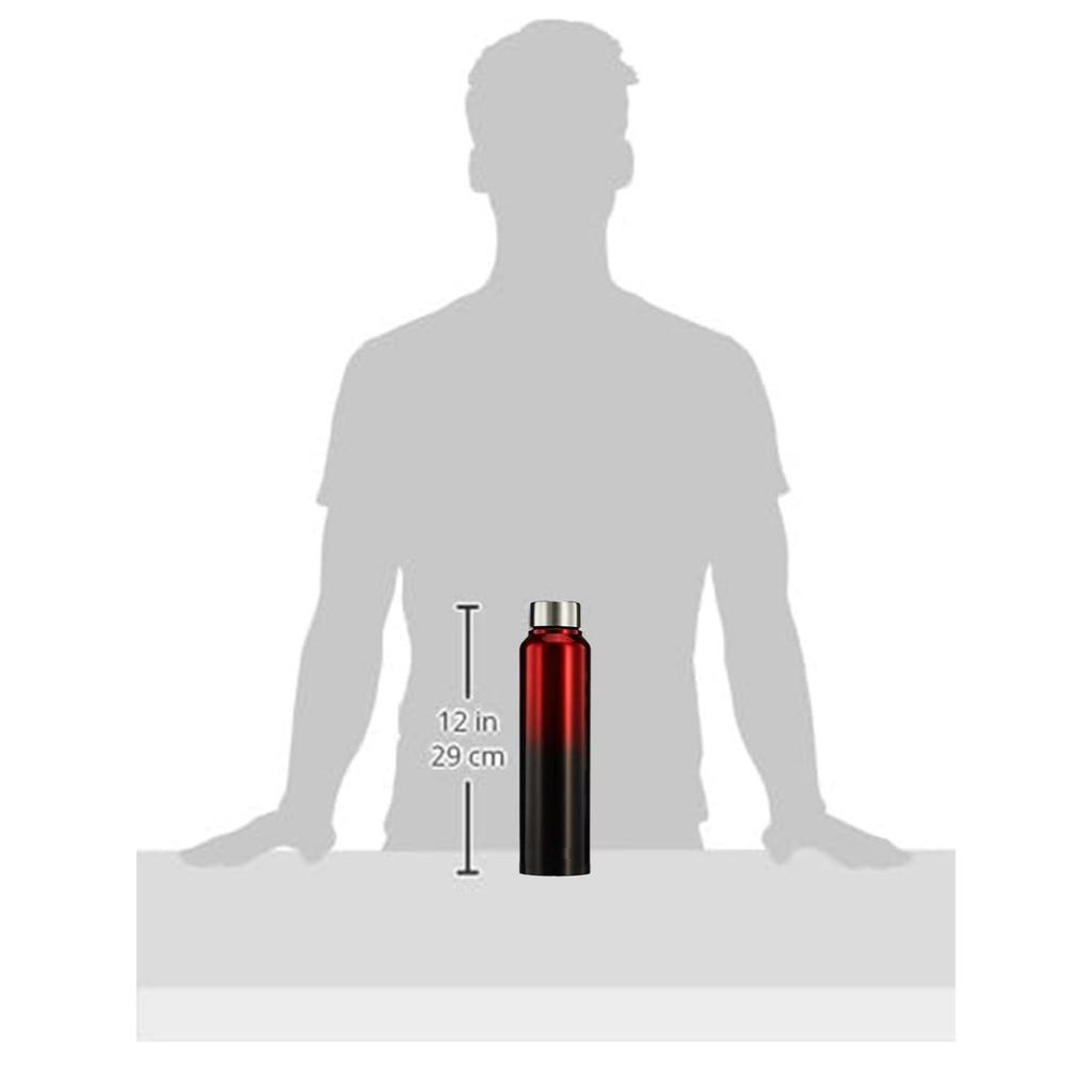 Stainless Steel Water Bottle | BIS-Approved | 900ml (Dual Colour)