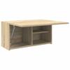 Badezimmer-Wandschrank Sonoma Eiche Optik 60 x 25 x 30 cm Spanplatte