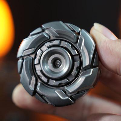 Stone Wash 08EDC Armor Fingerspinner: Edelstahl Dekompressionsspielzeug