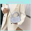 Vintage Retro Shell Handbag Women 2024 Spring New Fashion Chain Shoulder Bag Gradient Single Shoulder Crossbody Bag
