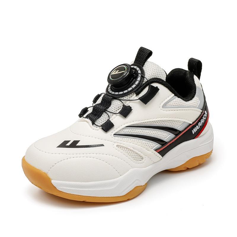 Leather Badminton Shoes Autumn New Boys and Girls Fashion Sports Shoes Versatile Simple Casual Shoes Student Shoes