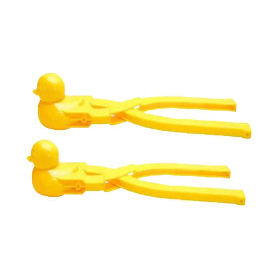 

2 шт. Веселые интересные развлекательные креативные снежные кирпичи-формы для изготовления детских снежков Duck