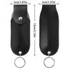 1/2/3Pcs Pepper Spray Pouch PU Leather Pepper Spray Holster Portable Self Defense Spray Leather Holder Mini Keychain for Women