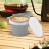 with Carabiner Silicone Drinking Cup Portable Retractable Camping Cup Foldable Travel Mug  Coffee