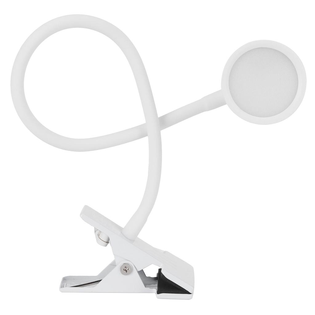 Clip Reading Light USB Dimming Creativity Simple Fashion Indoor Lighting SuppliesWhite
