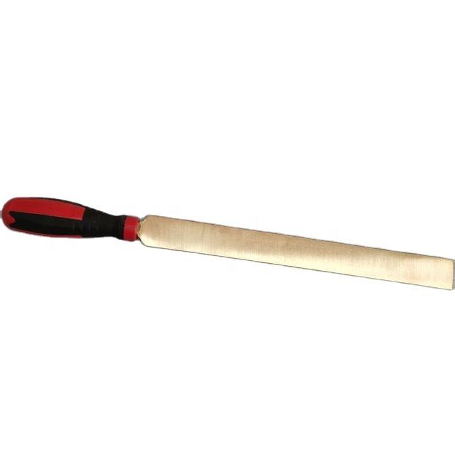 Oak Brand Industrial Grade 18*300mm Aluminum Bronze Non-Sparking Flat Scraper OEM & ODM Supported for Various Fields Scraper