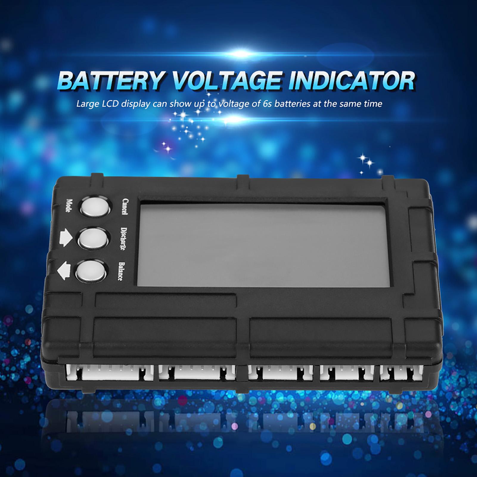 

Индикатор напряжения батареи RC, балансировочный разрядник для 2~6S Li po Li Fe батареи