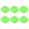 6Pcs Tennis Racket Dampener Tennis Shock Absorbers Soft Silicone Racket Dampener to Reduce Vibration Easy to Install