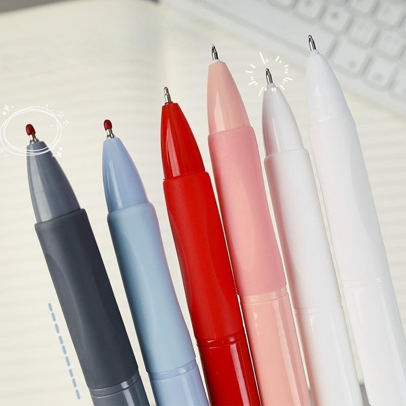 1Pc Neutral Pen Simplified 0.5mm Black Pen High Beauty Student Quick Dry Pen Office School Supplies Stationery