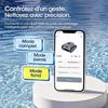 Robot de Piscine Sans Fil - Nettoyage Fond/Parois/Ligne d’eau - 180min&amp;200m² d'Autonomie - Filtration Ultra-Fine - Bac 3L, avec APP